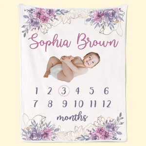 Custom Photo Like Stars Are To The Sky, So Are The Baby To Our World - Family Personalized Custom Baby Blanket - Gift For Baby Kids, Newborn Baby