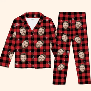 Custom Photo Cozy Up Together This Holiday Season With Personalized Pajamas - Family Personalized Custom Pajamas - Christmas Gift For Family Members