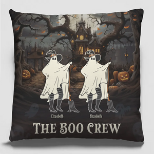 Family Time Is The Best Time Especially When It’s Spooky Season - Family Personalized Custom Pillow - Halloween Gift For Family Members