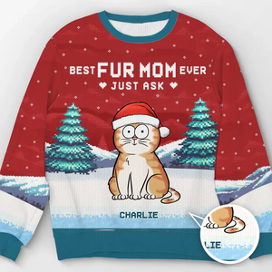 A Cozy Way To Celebrate Christmas With Your Furry Friends - Dog & Cat Personalized Custom Ugly Sweatshirt - Unisex Wool Jumper - Christmas Gift For Pet Owners, Pet Lovers