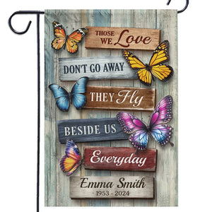 Your Love Will Always Be Our Guide - Memorial Personalized Custom Flag - Sympathy Gift For Family Members