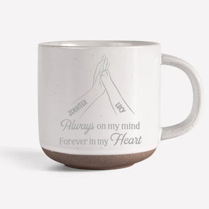 Time Spent With Pets Is Never Wasted - Memorial Personalized Custom Pottery Mug - Sympathy Gift For Pet Owners, Pet Lovers