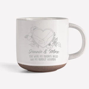 If Love Kept You, You'd Live Forever - Memorial Personalized Custom Pottery Mug - Sympathy Gift For Pet Owners, Pet Lovers