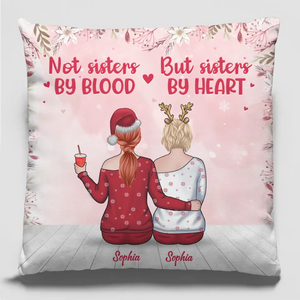 There Is No Greater Gift Than Friendship - Bestie Personalized Custom Pillow - Christmas Gift For Best Friends, BFF, Sisters