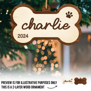 This Ornament Captures The Spirit Of Togetherness With Pets - Dog & Cat Personalized Custom Shaped 2 Layered Wood Christmas Ornament - Christmas Gift For Pet Owners, Pet Lovers