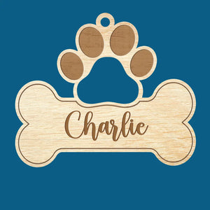 A Thoughtful Gift For Anyone Who Loves Their Four Legged Family - Dog & Cat Personalized Custom Ornament - Wood Custom Shaped - Christmas Gift For Pet Owners, Pet Lovers