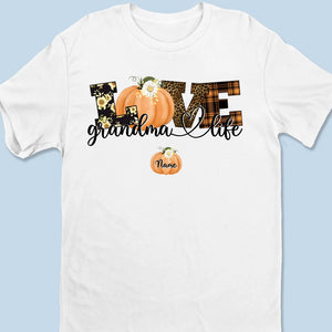 Halloween Is Right Around The Corner - Family Personalized Custom Unisex T-shirt, Hoodie, Sweatshirt - Halloween Gift For Mom, Grandma