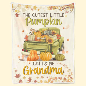 Sweater Weather Is Better Together - Family Personalized Custom Blanket - Gift For Mom, Grandma