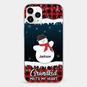 A Special Way To Keep Family Memories Close Every Day - Family Personalized Custom Clear Phone Case - Christmas Gift For Grandma