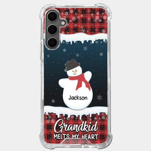 A Special Way To Keep Family Memories Close Every Day - Family Personalized Custom Clear Phone Case - Christmas Gift For Grandma