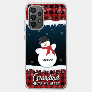 A Special Way To Keep Family Memories Close Every Day - Family Personalized Custom Clear Phone Case - Christmas Gift For Grandma