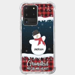 A Special Way To Keep Family Memories Close Every Day - Family Personalized Custom Clear Phone Case - Christmas Gift For Grandma