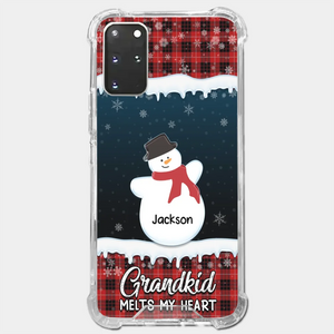 A Special Way To Keep Family Memories Close Every Day - Family Personalized Custom Clear Phone Case - Christmas Gift For Grandma