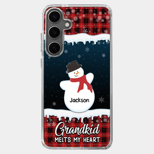 A Special Way To Keep Family Memories Close Every Day - Family Personalized Custom Clear Phone Case - Christmas Gift For Grandma