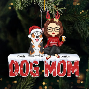 Make This Christmas Unforgettable With A Nod To Your Furry Companions - Dog & Cat Personalized Custom Ornament - Acrylic Custom Shaped - Christmas Gift For Pet Owners, Pet Lovers