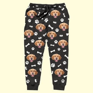 Custom Photo Fur And Joy All Season Long - Dog & Cat Personalized Custom Unisex Sweatpants - Christmas Gift For Pet Owners, Pet Lovers