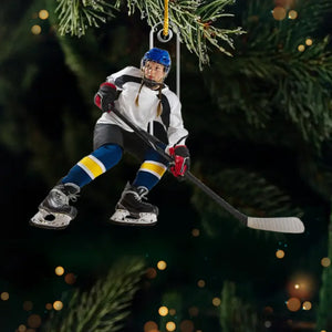 Custom Photo Christmas Is All Around - Personalized Custom Ornament - Acrylic Custom Shaped - Christmas Gift For Sport Lovers, Sport Players