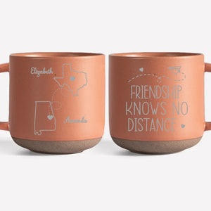 A Special Mug For Special Moments With Your BFF - Bestie Personalized Custom Pottery Mug - Gift For Best Friends, BFF, Sisters