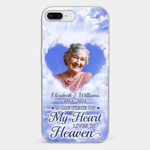 Custom Photo I'm Always With You - Memorial Personalized Custom Clear Phone Case - Sympathy Gift For Family Members