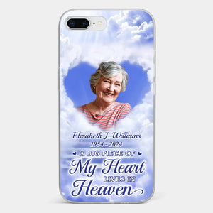 Custom Photo I'm Always With You - Memorial Personalized Custom Clear Phone Case - Sympathy Gift For Family Members