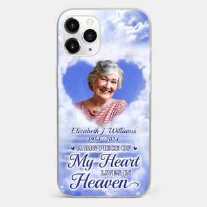 Custom Photo I'm Always With You - Memorial Personalized Custom Clear Phone Case - Sympathy Gift For Family Members