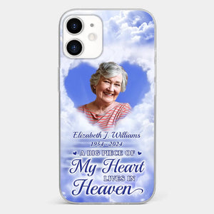 Custom Photo I'm Always With You - Memorial Personalized Custom Clear Phone Case - Sympathy Gift For Family Members