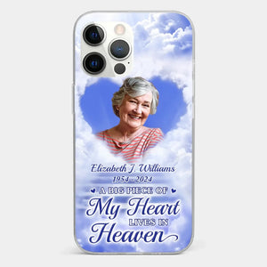 Custom Photo I'm Always With You - Memorial Personalized Custom Clear Phone Case - Sympathy Gift For Family Members