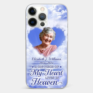 Custom Photo I'm Always With You - Memorial Personalized Custom Clear Phone Case - Sympathy Gift For Family Members