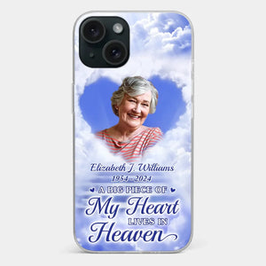 Custom Photo I'm Always With You - Memorial Personalized Custom Clear Phone Case - Sympathy Gift For Family Members