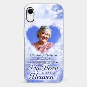 Custom Photo I'm Always With You - Memorial Personalized Custom Clear Phone Case - Sympathy Gift For Family Members