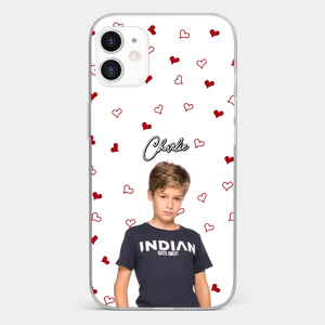 Custom Photo Love You So Much - Family Personalized Custom Clear Phone Case - Gift For Mom, Grandma