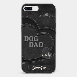 Keep You Forever In My Heart - Dog & Cat Personalized Custom Clear Phone Case - Gift For Pet Owners, Pet Lovers