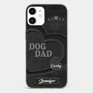 Keep You Forever In My Heart - Dog & Cat Personalized Custom Clear Phone Case - Gift For Pet Owners, Pet Lovers