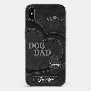 Keep You Forever In My Heart - Dog & Cat Personalized Custom Clear Phone Case - Gift For Pet Owners, Pet Lovers