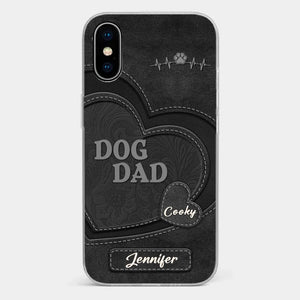 Keep You Forever In My Heart - Dog & Cat Personalized Custom Clear Phone Case - Gift For Pet Owners, Pet Lovers