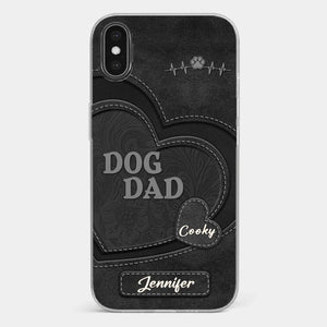 Keep You Forever In My Heart - Dog & Cat Personalized Custom Clear Phone Case - Gift For Pet Owners, Pet Lovers