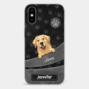 A Little Dog Gonna Love You - Dog Personalized Custom Clear Phone Case - Gift For Pet Owners, Pet Lovers