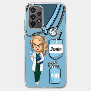 Be The Nurse You Would Want As A Patient - Nurse Personalized Custom Clear Phone Case - Appreciation, Thank You Gift, Nurse Life, Doctor Life