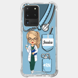 Be The Nurse You Would Want As A Patient - Nurse Personalized Custom Clear Phone Case - Appreciation, Thank You Gift, Nurse Life, Doctor Life