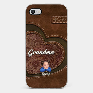 Custom Photo My Favorite People Call Me Grandma - Family Personalized Custom Clear Phone Case - Gift For Mom, Grandma