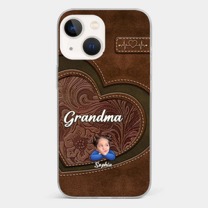 Custom Photo My Favorite People Call Me Grandma - Family Personalized Custom Clear Phone Case - Gift For Mom, Grandma