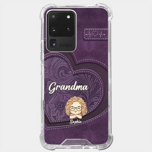 Your Unconditional Love Envelops Us - Family Personalized Custom Clear Phone Case - Gift For Mom, Grandma