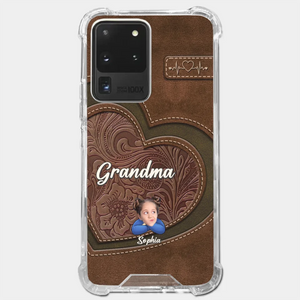 Custom Photo My Favorite People Call Me Grandma - Family Personalized Custom Clear Phone Case - Gift For Mom, Grandma