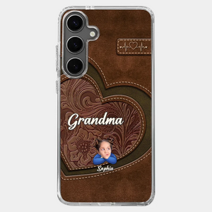 Custom Photo My Favorite People Call Me Grandma - Family Personalized Custom Clear Phone Case - Gift For Mom, Grandma