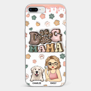 Life's Too Short, Hug Your Dog - Dog Personalized Custom 3D Inflated Effect Printed Clear Phone Case - Gift For Pet Owners, Pet Lovers