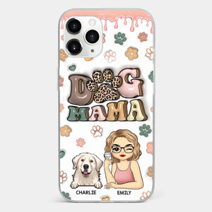 Life's Too Short, Hug Your Dog - Dog Personalized Custom 3D Inflated Effect Printed Clear Phone Case - Gift For Pet Owners, Pet Lovers