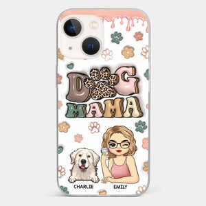 Life's Too Short, Hug Your Dog - Dog Personalized Custom 3D Inflated Effect Printed Clear Phone Case - Gift For Pet Owners, Pet Lovers