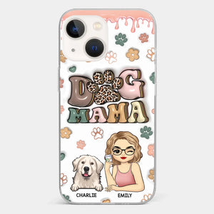 Life's Too Short, Hug Your Dog - Dog Personalized Custom 3D Inflated Effect Printed Clear Phone Case - Gift For Pet Owners, Pet Lovers