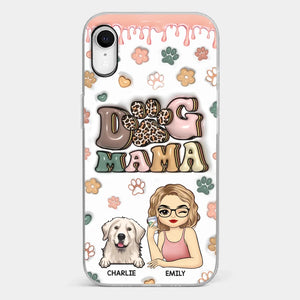 Life's Too Short, Hug Your Dog - Dog Personalized Custom 3D Inflated Effect Printed Clear Phone Case - Gift For Pet Owners, Pet Lovers