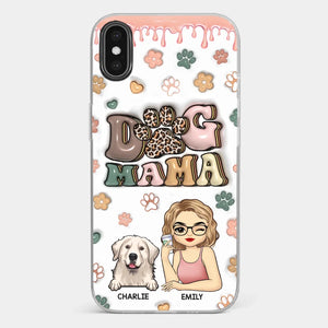 Life's Too Short, Hug Your Dog - Dog Personalized Custom 3D Inflated Effect Printed Clear Phone Case - Gift For Pet Owners, Pet Lovers